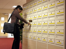 Poštové schránky jednostranné ležaté