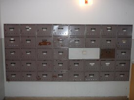 staré poštové schránky