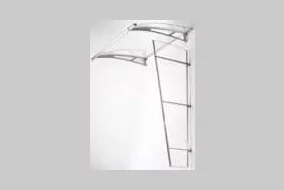 strieška nad dvere LIGHTLINE L bezfarebná