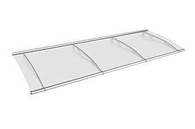 striešky LIGHTLINE L 190x90 satenovo biela striešky LIGHTLINE L 190x90 satenovo biela