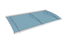 striešky LIGHTLINE L 190x90 satenovo modrá striešky LIGHTLINE L 190x90 satenovo modrá